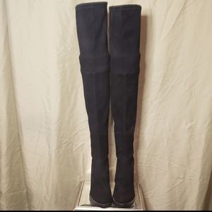 Stuart Weitzman OTK Boots. OTK Black Suede
